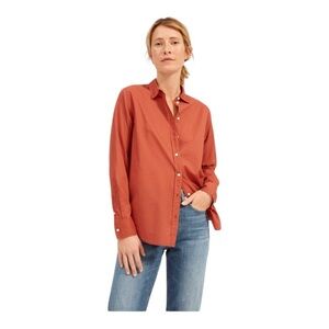 Everlane Women's Rust Button Down Shirt